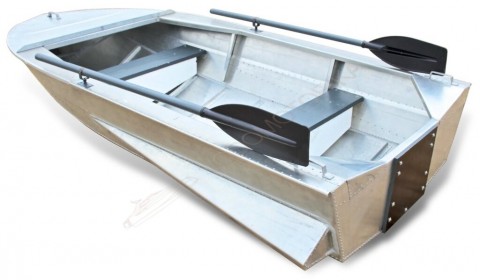 Алюминиевая лодка Мста-Н 3.5м с булями